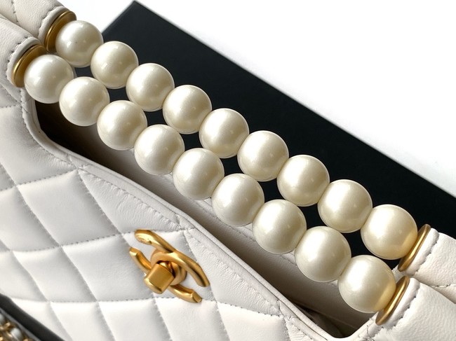 Chanel SMALL TOTE AS5413 white