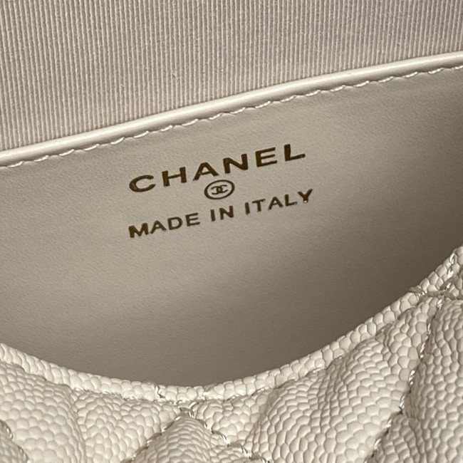 Chanel CLUTCH WITH CHAIN AP4591 light yellow