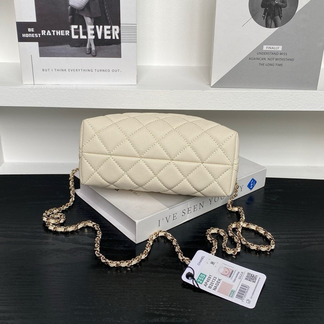 Chanel CLUTCH WITH CHAIN AP4591 light yellow