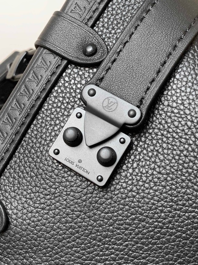 Louis Vuitton Side Trunk MM M25160 black&Black hardware