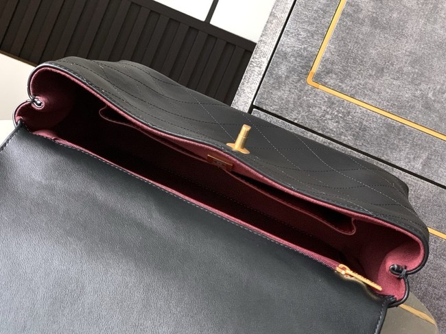 Chanel Medium FLAP BAG WITH TOP HANDLE AS5447 BLACK