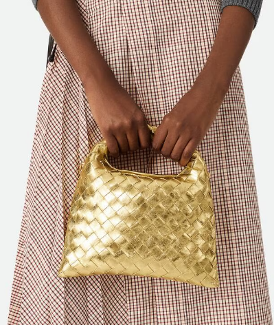 Bottega Veneta Mini Hop 777586 Gold Bottega Veneta Mini Hop 777586 Gold