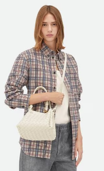 Bottega Veneta Small Parachute 796569 Sea salt