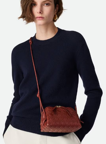 Bottega Veneta Intrecciato Concert Pouch 794258 Sapele