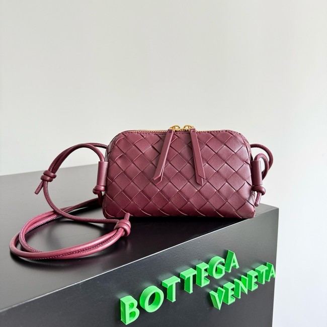 Bottega Veneta Intrecciato Concert Pouch 794258 Sapele