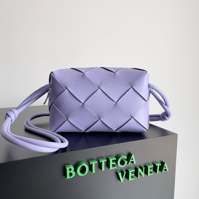 Bottega Veneta Intrecciato Concert Pouch D794258 Purple
