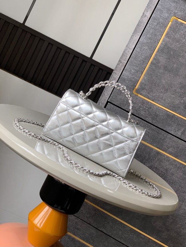 Chanel CLUTCH WITH CHAIN AP4498 Silvery