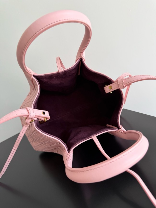 Bottega Veneta Small Pinacoteca 819004 Rose&barolo