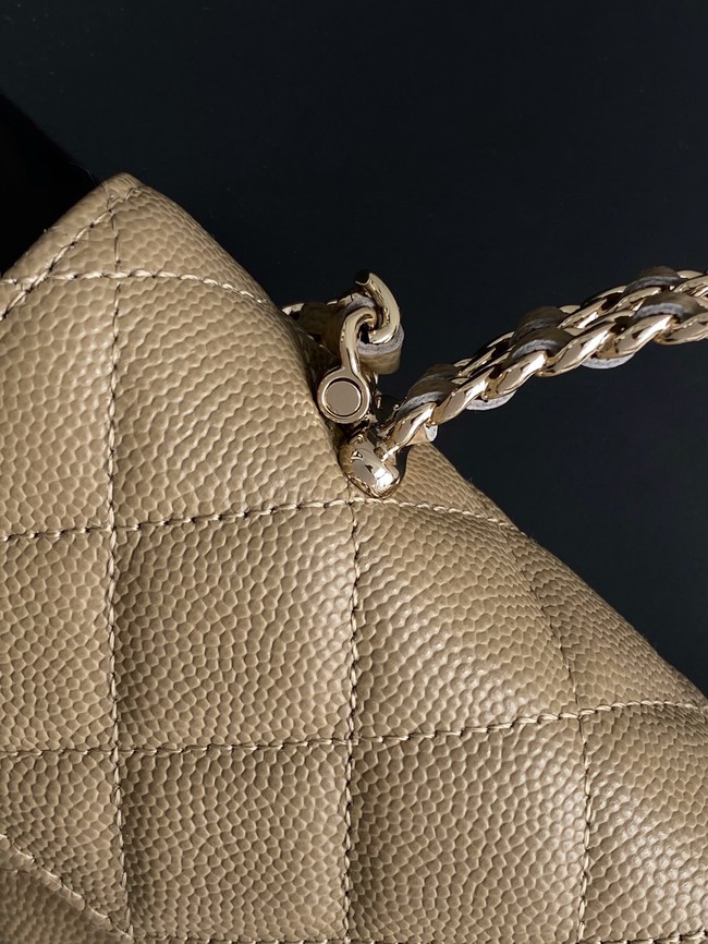 Chanel MINI FLAP BAG CLUTCH WITH CHAIN Gold-Tone Metal AP3238 gray