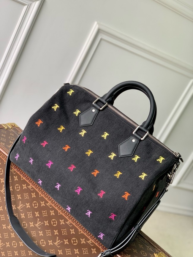 Louis Vuitton Speedy P9 Bandouliere 40 M14136 black
