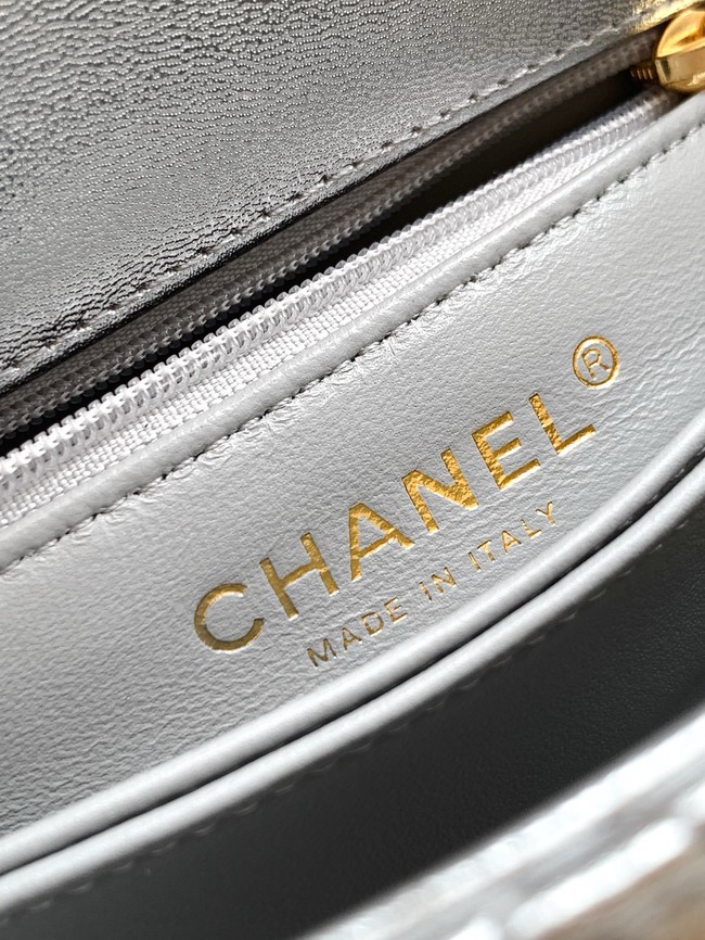 Chanel FLAP BAG WITH TOP HANDLE 92990-19