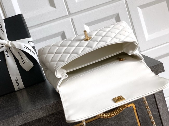 Chanel LARGE FLAP BAG WITH TOP HANDLE 92991-17