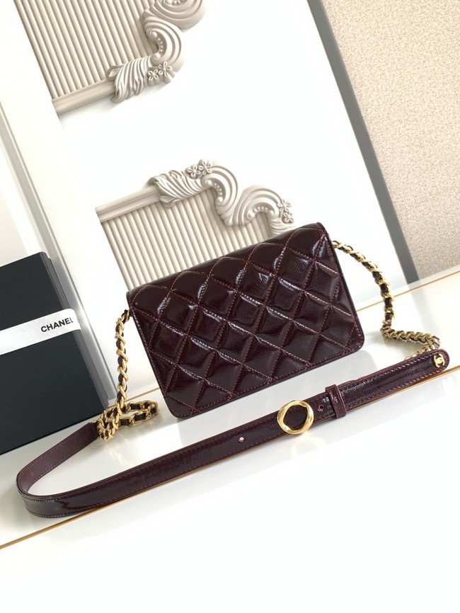 CHANEL Mini Flap Bag AS5618 Dark Brown