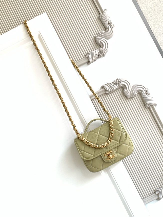 CHANEL Wallet On Chain AP5146 green