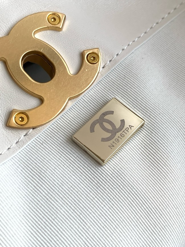 CHANEL Shopping Bag AS5434 white