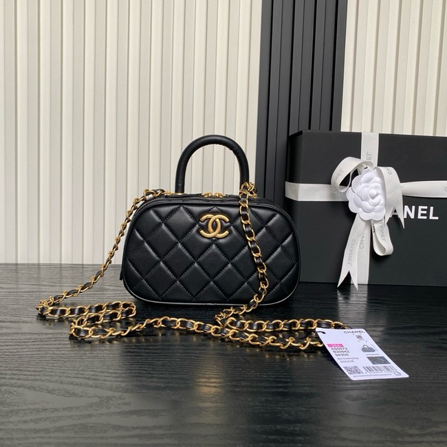 Chanel Mini Bowling Bag AS5572 black