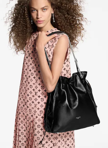 Louis Vuitton NEW Off Duty Vibe MM M25545 black