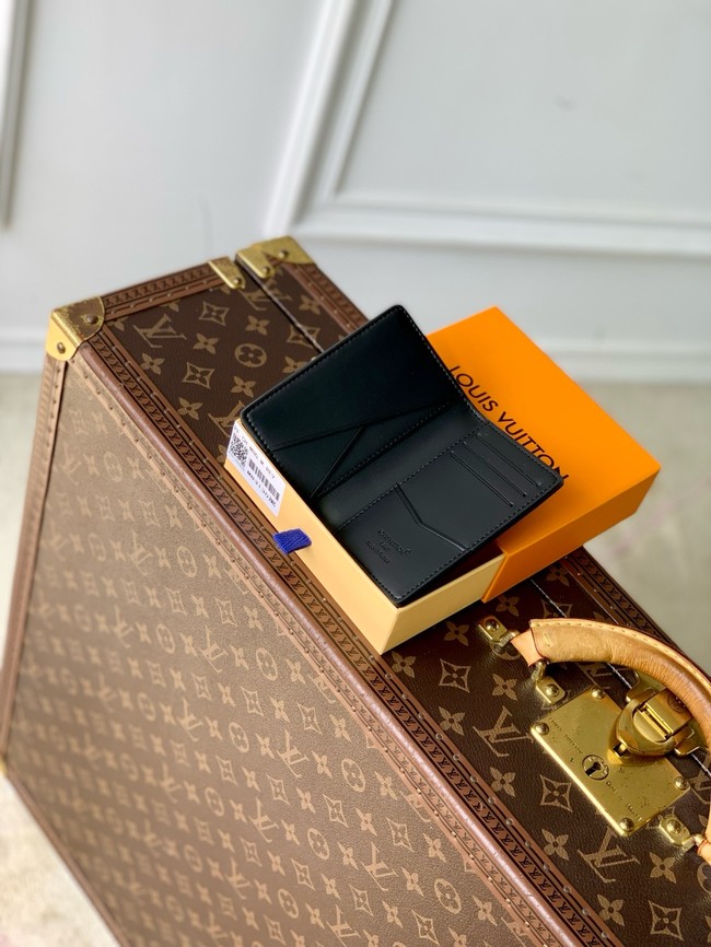 Louis Vuitton Pocket Organizer M25794 black