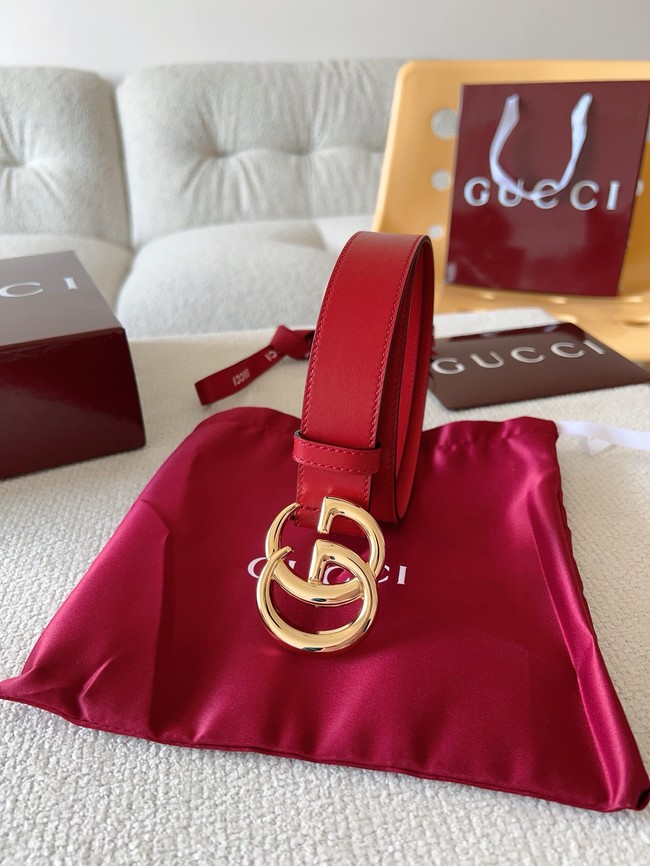 Gucci GG Marmont thin belt 30MM 625839-3