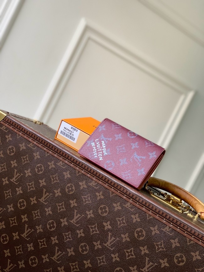 Louis Vuitton Passport Cover M26831 burgundy