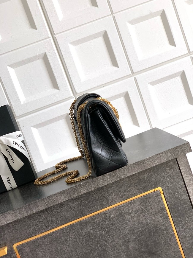 CHANEL Classic Handbag Lambskin CF1112 black