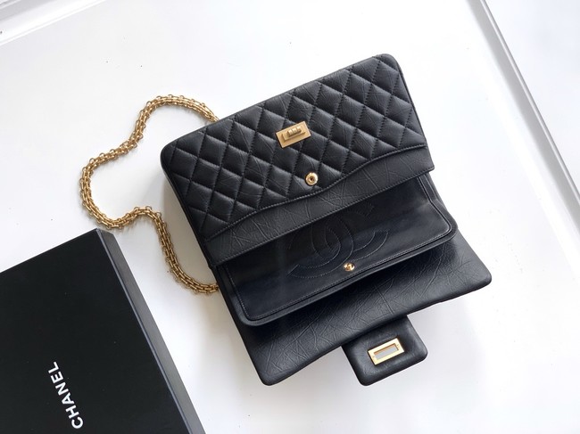 CHANEL Classic Handbag Lambskin CF1112 black