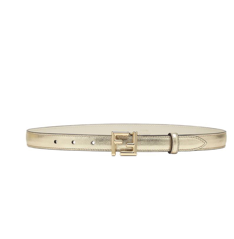 Fendi FF belt FF3026 Gold