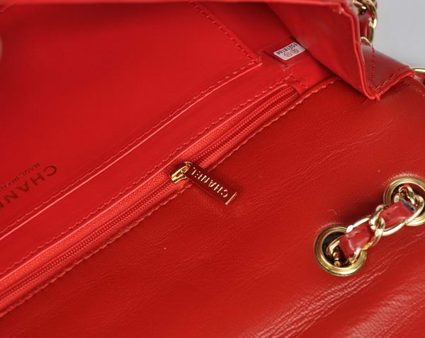 New Color Chanel A28600 Red Patent Leather Classic Flap Bag Gold New Color Chanel A28600 Red Patent Leather Classic Flap Bag Gold
