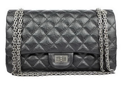 Chanel Classic Flap Bag A37587 Original Leather Black Silver Chanel Classic Flap Bag A37587 Original Leather Black Silver