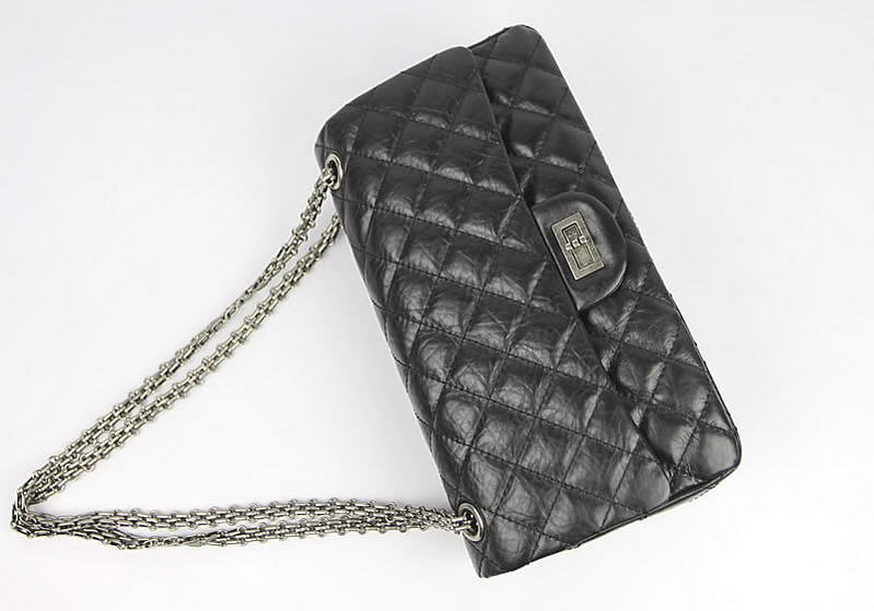 Chanel Classic Flap Bag A37587 Original Leather Black Silver Chanel Classic Flap Bag A37587 Original Leather Black Silver