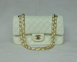 Chanel Classic Flap Bag 1112 Beige Leather Golden Hardware Chanel Classic Flap Bag 1112 Beige Leather Golden Hardware