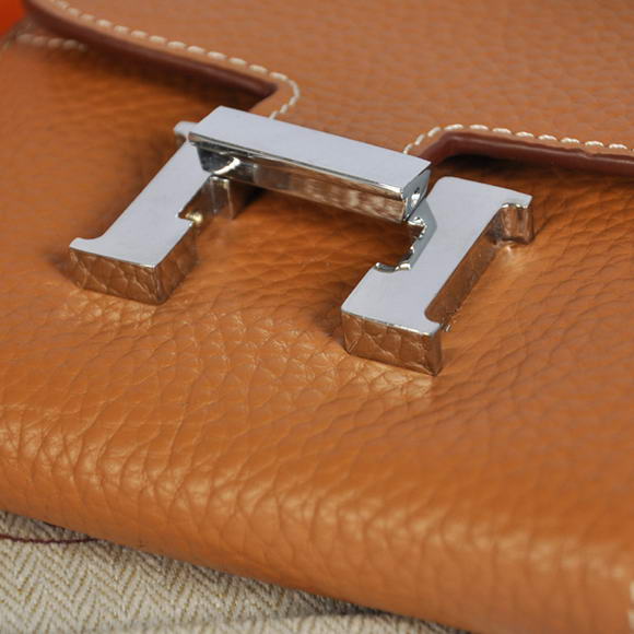 Hermes Constance Wallets Togo Leather A608 Camel Hermes Constance Wallets Togo Leather A608 Camel