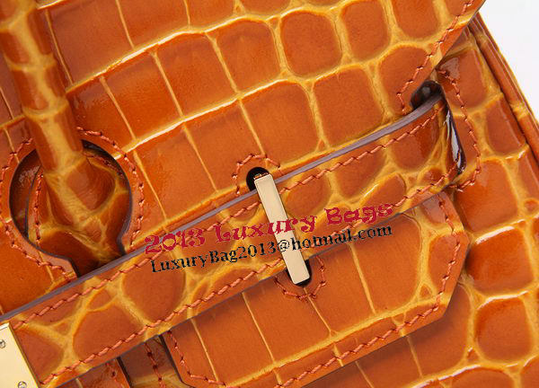 Hermes Birkin 30CM Tote Bags Wheat Iridescent Croco Leather Gold Hermes Birkin 30CM Tote Bags Wheat Iridescent Croco Leather Gold