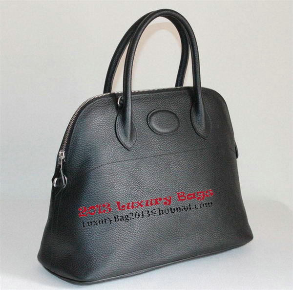 Hermes Bolide 37CM Calfskin Leather Tote Bags H509084 Black Hermes Bolide 37CM Calfskin Leather Tote Bags H509084 Black