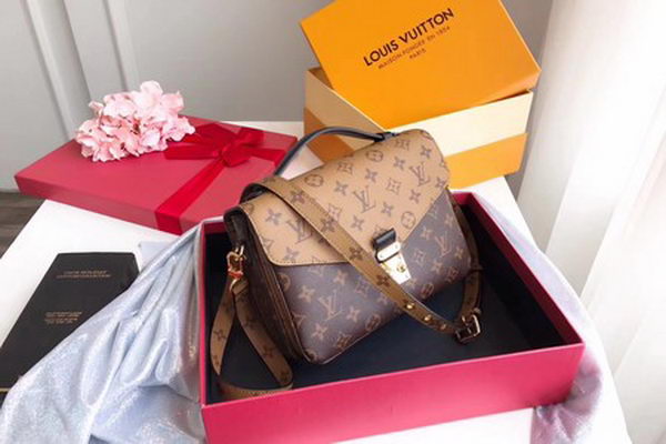 Louis Vuitton Monogram Reverse Canvas POCHETTE METIS M41465 Louis Vuitton Monogram Reverse Canvas POCHETTE METIS M41465