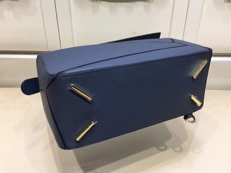 Loewe Puzzle Bag Original Leather L9122 Blue Loewe Puzzle Bag Original Leather L9122 Blue