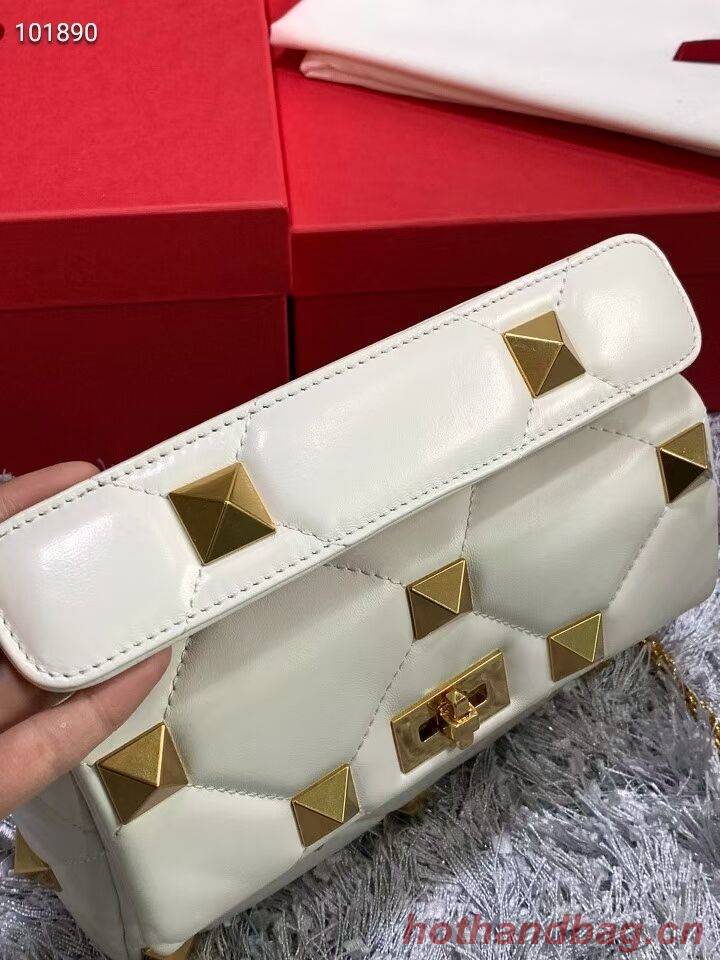 Valentino mini Garavani Roman Stud V2061 white Valentino mini Garavani Roman Stud V2061 white