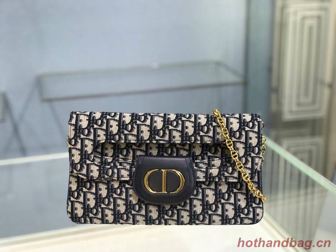 DIOR MEDIUM DIORDOUBLE BAG Oblique Canvas M8641U DIOR MEDIUM DIORDOUBLE BAG Oblique Canvas M8641U