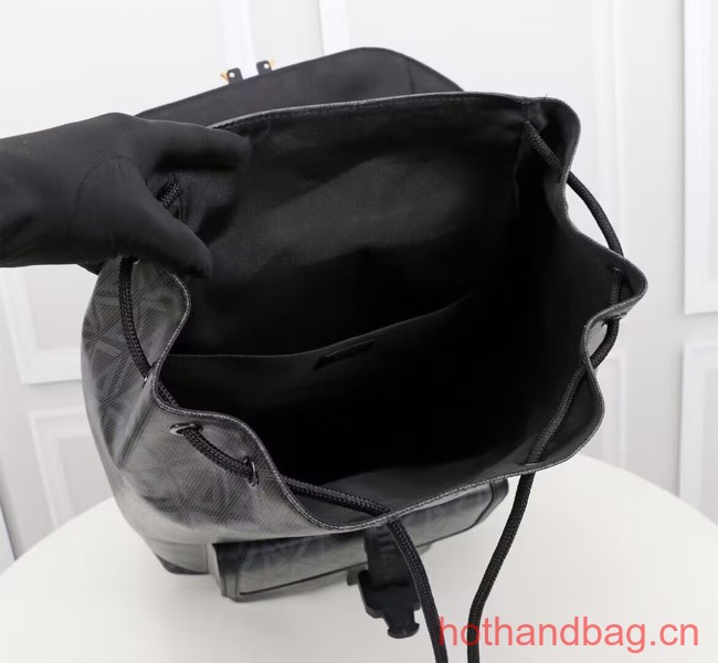DIOR HIT THE ROAD BACKPACK Black CD Diamond Canvas and Smooth Calfskin 1ESBA021 DIOR HIT THE ROAD BACKPACK Black CD Diamond Canvas and Smooth Calfskin 1ESBA021