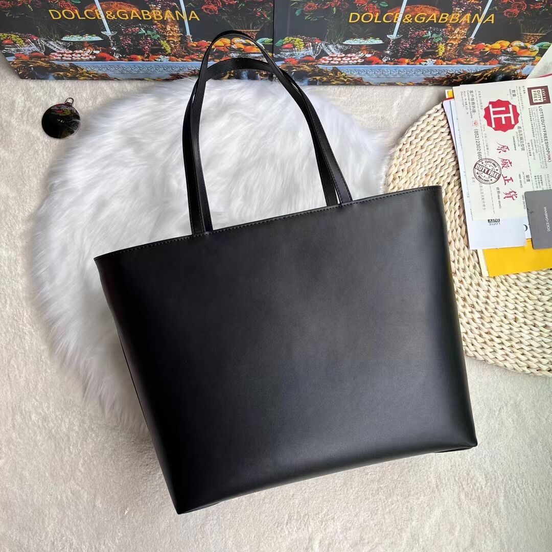 Dolce & Gabbana leather Shoulder Bag G6500 black Dolce & Gabbana leather Shoulder Bag G6500 black