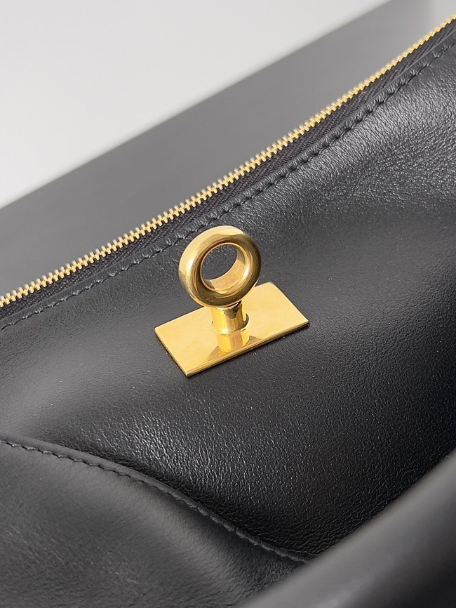 Balenciaga Rodeo Mini Handbag smooth calfskin 795455 black&gold