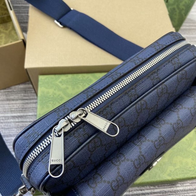 GUCCI OPHIDIA SMALL CROSSBODYBAG 802170 Dark blue