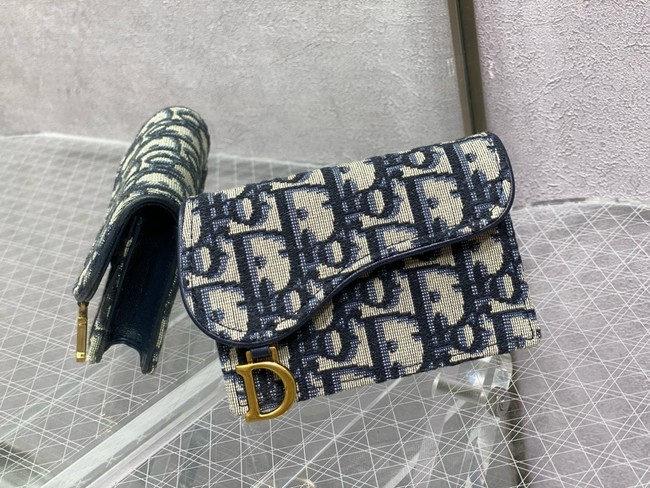 Dior Saddle Bloom Card Holder S5611CDG