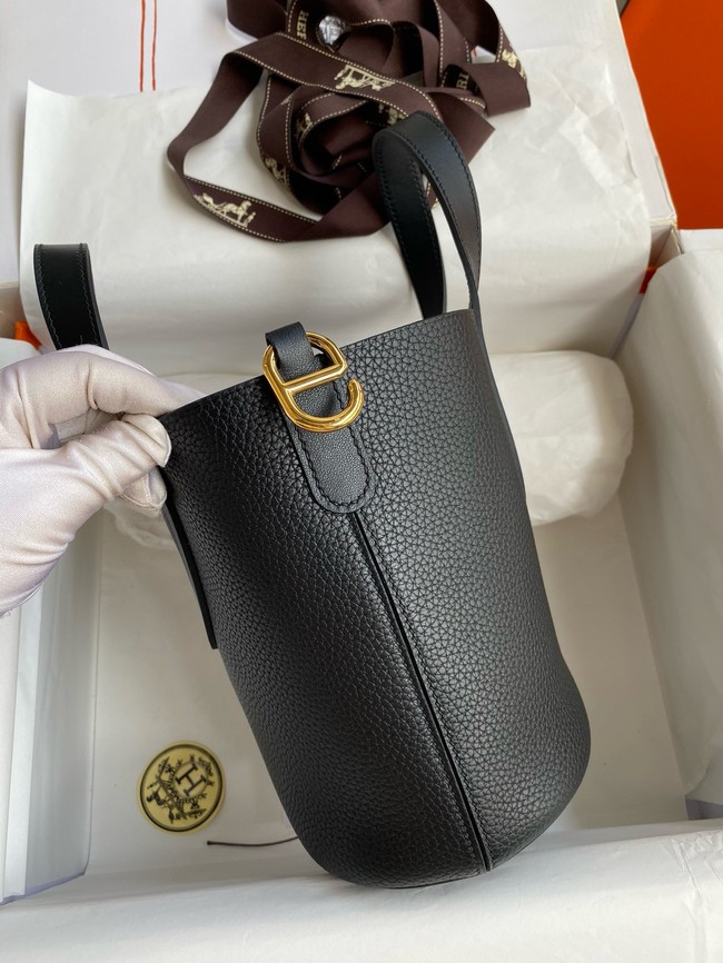 Hermes in the loop Togo Leather Bag H3369-1