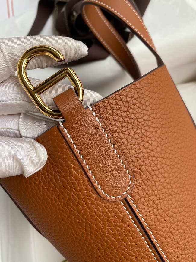 Hermes in the loop Togo Leather Bag H3369-26