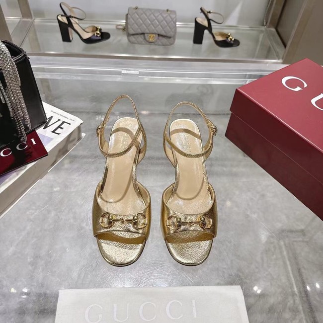 Gucci WOMENS HORSEBIT SANDAL 44938-6