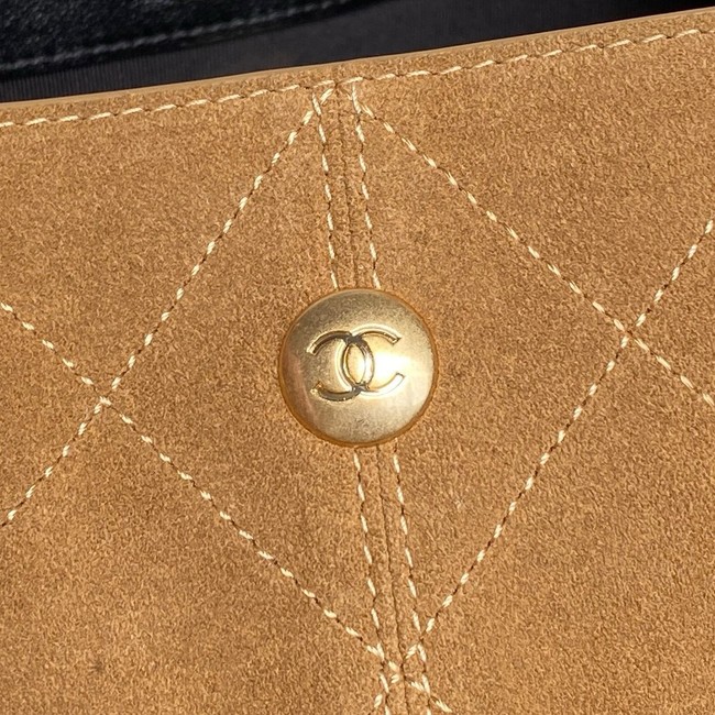 CHANEL Shopping Bag AS5636 Black&Brown