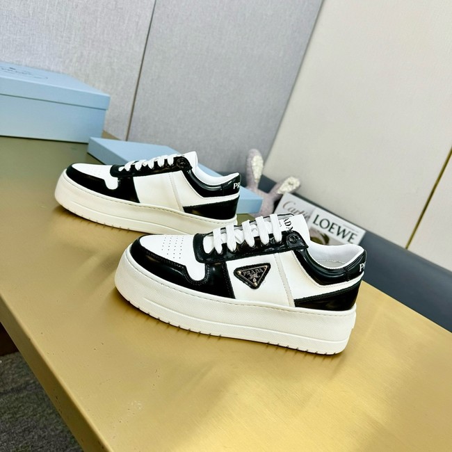 Prada Downtown Bold leather sneakers 45032-3