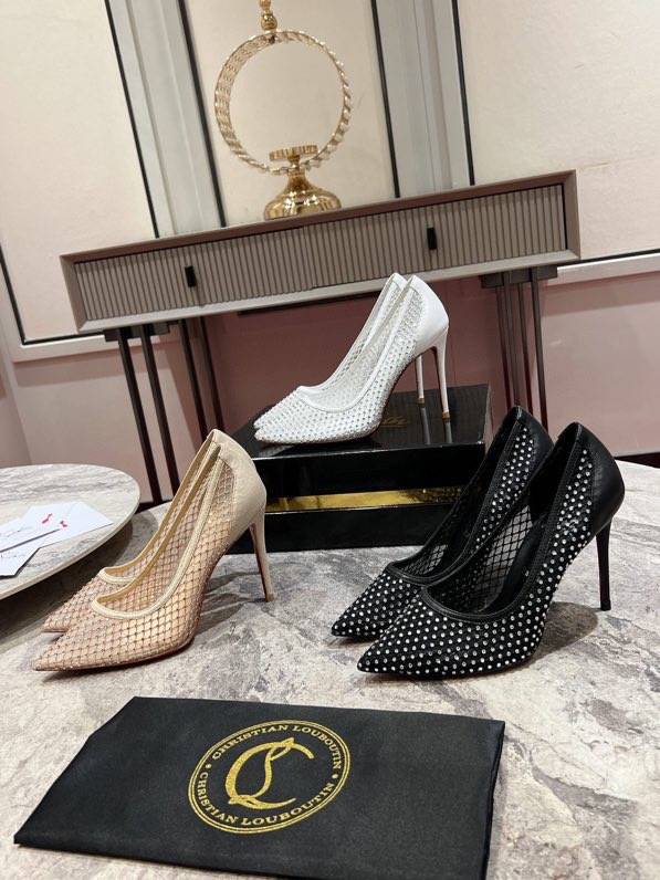 Christian Louboutin Shoes CLS00253 Heel 8.5/10CM
