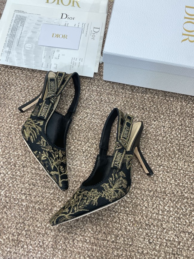 JAdior Slingback Pump Cotton Embroidered KCP867DQ-1